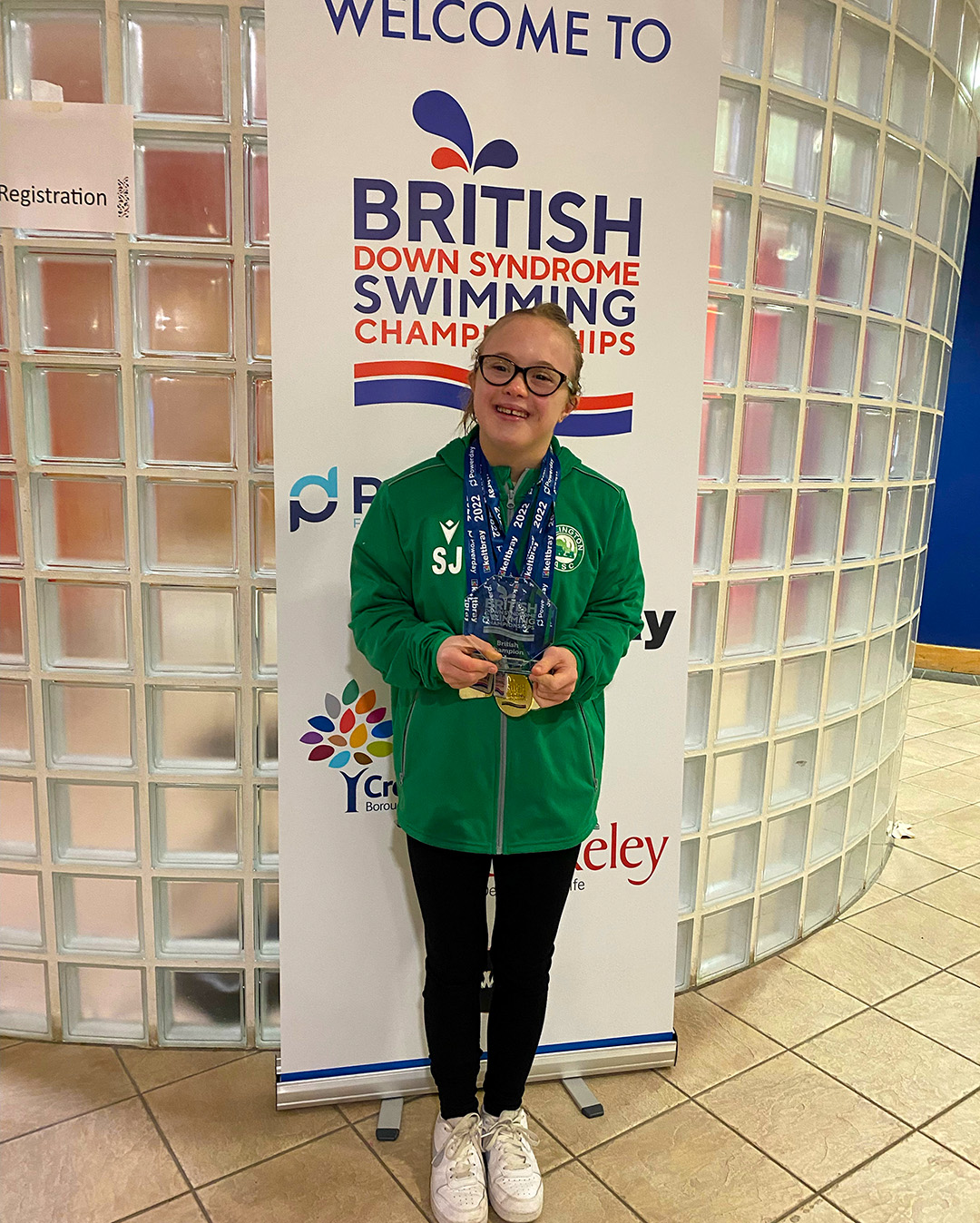 Success For Scarlett At British Down Syndrome Swimming Championships